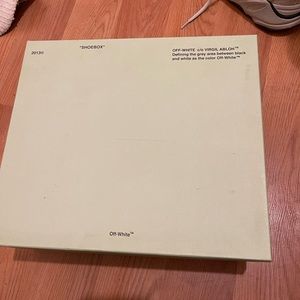 Off white sneakers size 7